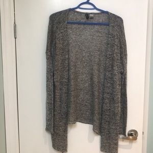 3 for $10 - Grey salt and pepper open cardigan